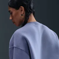 Nike Sportswear Phoenix Fleece жіноча оверсайз Crew-Neck світшот блакитний