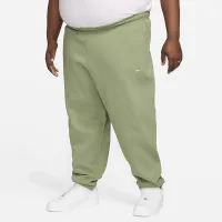 Nike Solo Swoosh мужские Fleece Pants цвет зеленый