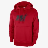 Miami Heat Standard Issue 2023/24 City Edition чоловічі Nike NBA Courtside Толстовка з капюшоном колір червоний