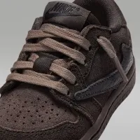 Nike Jordan 1 Low x Travis Scott Baby/Toddler Кросівки колір коричневий