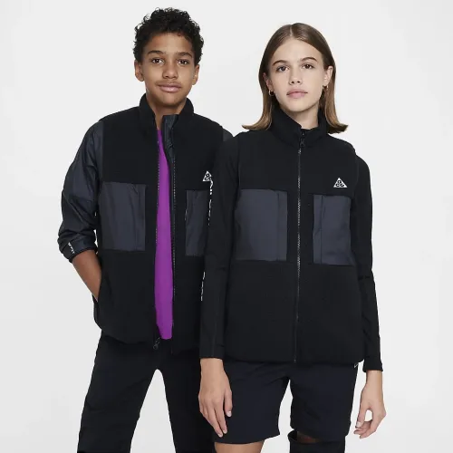 Nike ACG Big дитячі Therma-FIT Reversible Vest колір чорний