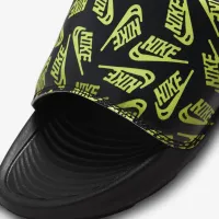 Nike Victori One мужские Printed Slides цвет черный