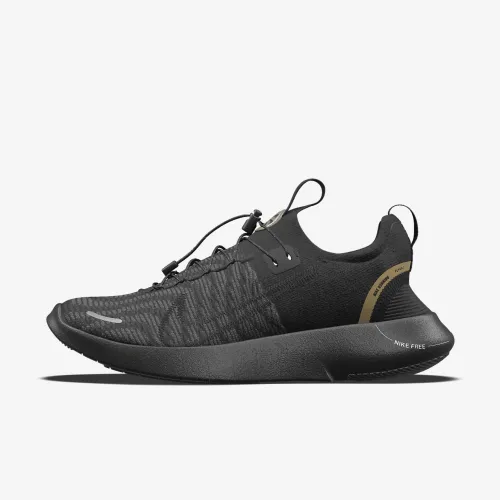 Nike Free RN By You Custom женская Road Running Кроссовки цвет черный