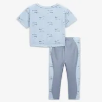 Nike Air Boxy Tee and лосины набор Baby (12-24M) набор синий
