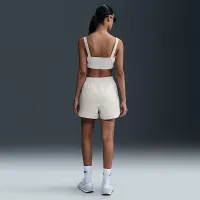 Nike Sportswear Chill Poplin женская Slim Cropped Tank Top цвет коричневый