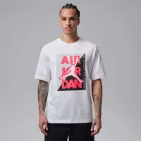 Nike Jordan мужские Graphic футболка цвет белый