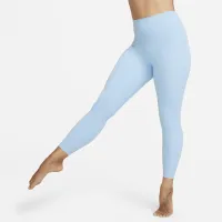 Nike Zenvy жіноча Gentle-Support З високою талією Full-Length лосіни блакитний