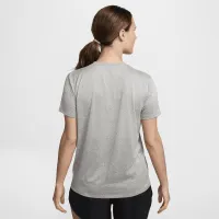 Nike женская Dri-FIT Graphic футболка цвет серый