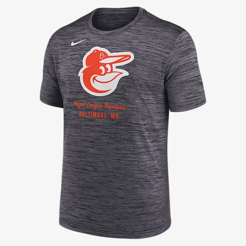Baltimore Orioles Velocity чоловічі Nike Dri-FIT MLB футболка колір чорний