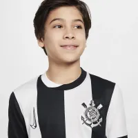 S.C. Corinthians 2024/25 Stadium Third Big детские Nike Dri-FIT Soccer Replica Jersey цвет белый