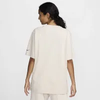 Nike Sportswear жіноча Loose Short-Sleeve Graphic футболка колір коричневий