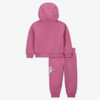 Nike Sportswear Club Fleece Baby (12-24M) Толстовка з капюшоном комплект Pink