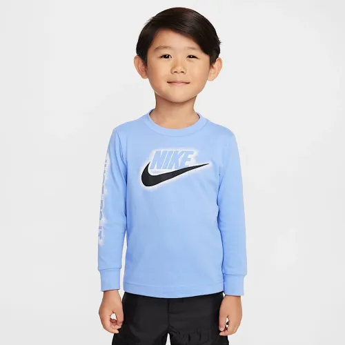 Nike Powder Play Toddler Long Sleeve футболка синий