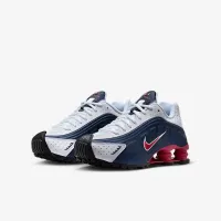 Nike Shox R4 Big детские Кроссовки синий