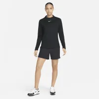 Nike Dri-FIT UV Advantage женская Mock-Neck для гольфа Top цвет черный