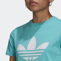 Футболка adidas Adicolor Classics Trefoil Tee HE6869 - Голубая