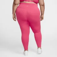 Nike One женская С высокой Талией 7/8 лосины с карманами(большие размеры) Pink