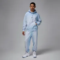 Nike Jordan Flight Fleece мужские Pullover Толстовка с капюшоном синий