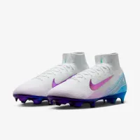 Nike Mercurial Superfly 10 Elite AS FG High-Top футбольні бутси колір білий