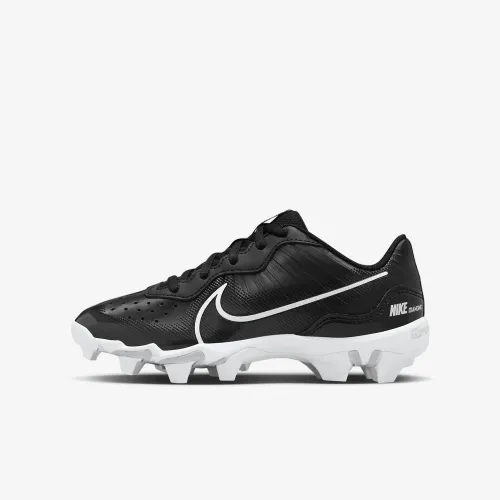 Nike Alpha Huarache 4 Keystone Little/Big дитячі бейсбольні бутси колір чорний