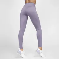 Nike Go женская Firm-Support С высокой Талией Full-Length лосины с карманамицвет фиолетовый