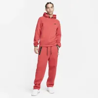Nike Sportswear Tech Fleece мужские Open-Hem Sweatpants цвет красный