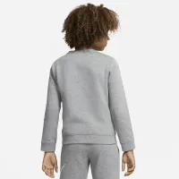 Nike Sportswear Club Fleece Big детские (для мальчиков) Crew цвет серый