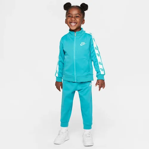 Nike Dri-FIT Toddler Logo Taping 2-Piece Full-Zip набор цвет зеленый