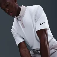 Nike Tour мужские Dri-FIT для гольфа Polo цвет белый