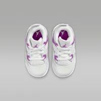 Nike Jordan 4 Retro Baby/Toddler Кросівки колір білий