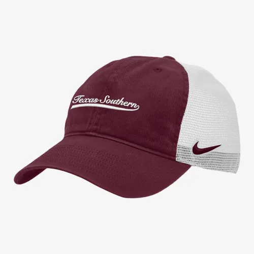 Texas Southern Heritage86 Nike College Trucker Hat цвет красный