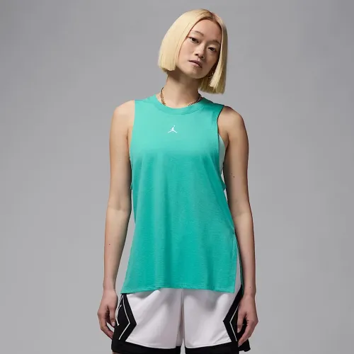 Nike Jordan Sport женская Diamond Tank Top цвет зеленый