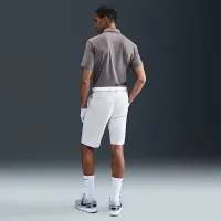 Nike Tour чоловічі Dri-FIT Heatheколір червоний для гольфу Polo колір коричневий