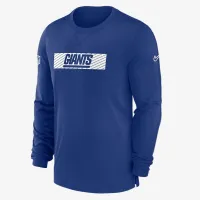 New York Giants Sideline Player Team Issue Men’s Nike Dri-FIT Long-Sleeve Top блакитний
