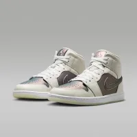 Nike Air Jordan 1 Mid SE Кроссовки цвет серый