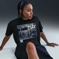 Nike жіноча баскетбольні футболка колір чорний