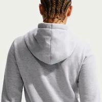 Nike женская Cheer Pullover Толстовка с капюшоном цвет серый