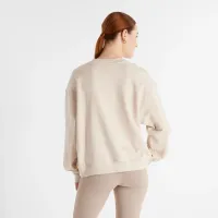 Кофта/футболка New Balance WT43553LIT - бежевая