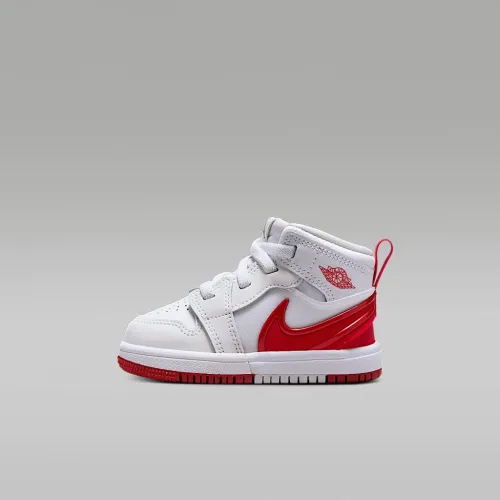 Nike Jordan 1 Mid RM EasyOn Baby/Toddler Кросівки колір білий