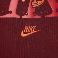 Nike Club мужские French Terry Толстовка с капюшоном цвет красный