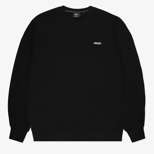Кофта/футболка Prosto Crewneck Base KL242MSWE1024 -  Черная