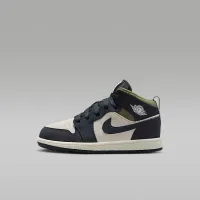 Nike Jordan 1 Mid SE Little детские Кроссовки цвет коричневый