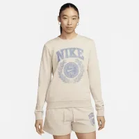 Nike Sportswear Club Fleece жіноча Crew-Neck світшот колір коричневий