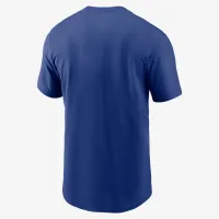 New York Mets Cooperstown Team Logo чоловічі Nike MLB футболка блакитний