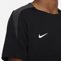 Nike Dri-FIT Strike Big дитячі Short-Sleeve Soccer Top колір чорний