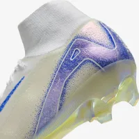 Nike Mercurial Superfly 10 Elite блакитнийprint FG High-Top футбольні бутси колір білий