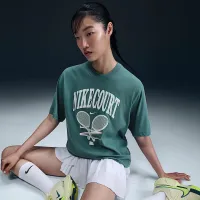 Nike Slam жіноча Dri-FIT Short-Sleeve футболка колір зелений