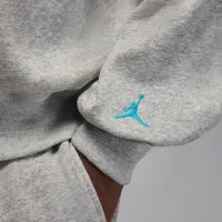 Nike Jordan Brooklyn Fleece чоловічі Crewneck світшот колір сірий