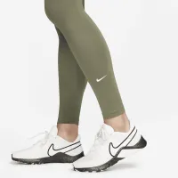 Nike One женская High-Rise лосины цвет зеленый