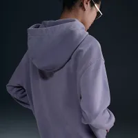 Nike Sportswear Phoenix Fleece женская оверсайз French Terry Толстовка с капюшоном цвет фиолетовый